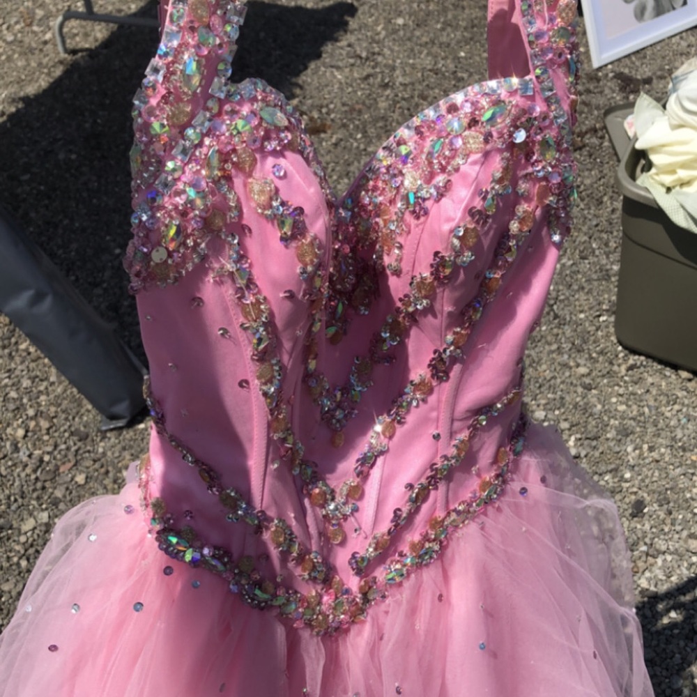 Pink dress